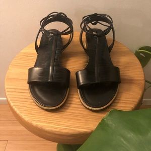 Dries Van Noten Feather Sandal